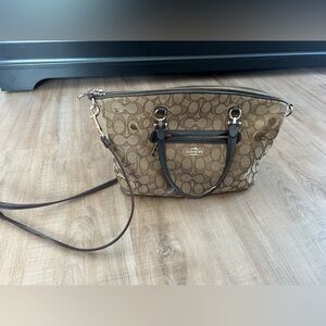Canvas Coach Purse